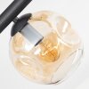Ripoll Deckenleuchte Glas 15 cm Bernsteinfarben, 6-flammig