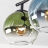 Koyoto Deckenleuchte Glas 15 cm Blau, Grün, Klar, 2-flammig