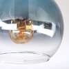 Koyoto Deckenleuchte Glas 15 cm Blau, Grün, Klar, 2-flammig