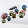 Chehalis Deckenleuchte Glas 10 cm, 12 cm, 15 cm Gold, Schwarz, 10-flammig