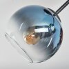 Koyoto Deckenleuchte Glas 15 cm Blau, Grün, Klar, Kupferfarben, 3-flammig