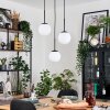 Gastor Hängeleuchte Glas 15 cm Weiß, 3-flammig