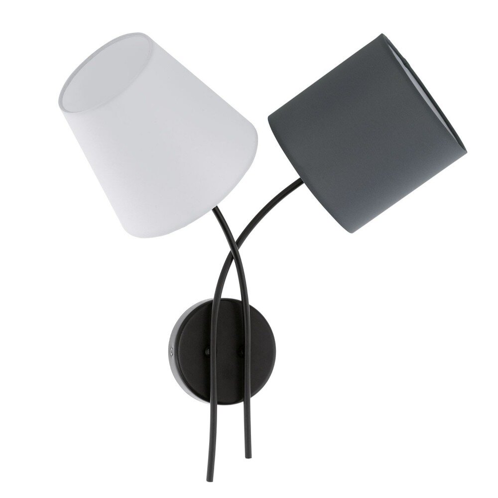 Eglo ALMEIDA Wandleuchte Schwarz, 2-flammig main product photo