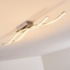 Kalandi Deckenleuchte LED Nickel-Matt, 2-flammig