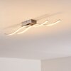 Kalandi Deckenleuchte LED Nickel-Matt, 2-flammig