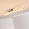 Kalandi Deckenleuchte LED Nickel-Matt, 2-flammig
