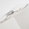 Kalandi Deckenleuchte LED Nickel-Matt, 2-flammig