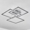Marcus Deckenleuchte LED Silber, 1-flammig