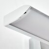 Morges Spiegelleuchte LED Chrom, Weiß, 1-flammig Morges Spiegelleuchte LED Chrom, Weiß, 1-flammig