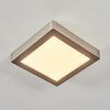 Finsrud Deckenleuchte LED Nickel-Matt, 1-flammig