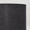 Flemming Stehleuchte 50 cm Schwarz, 1-flammig