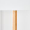 Flemming Stehleuchte 50 cm Naturfarben, Schwarz, 1-flammig