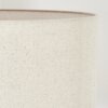 Flemming Stehleuchte 50 cm Naturfarben, Schwarz, 1-flammig