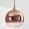 Koyoto Hängeleuchte Glas 30 cm Gold, 1-flammig