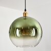 Koyoto Hängeleuchte Glas 30 cm Gold, 1-flammig