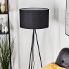 Flemming Stehleuchte 50 cm Schwarz, 1-flammig