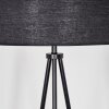 Flemming Stehleuchte 50 cm Schwarz, 1-flammig