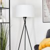 Flemming Stehleuchte 50 cm Schwarz, 1-flammig