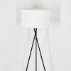 Flemming Stehleuchte 50 cm Schwarz, 1-flammig