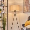 Flemming Stehleuchte 50 cm Schwarz, 1-flammig