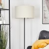 Flemming Stehleuchte 50 cm Schwarz, 1-flammig