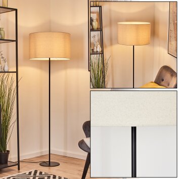 Flemming Stehleuchte 50 cm Schwarz, 1-flammig Flemming Stehleuchte 50 cm Schwarz, 1-flammig