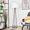 Flemming Stehleuchte 50 cm Schwarz, 1-flammig