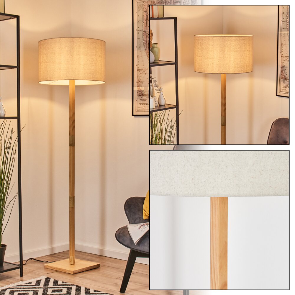 Flemming Stehleuchte 50 cm Naturfarben, 1-flammig main product photo