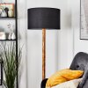 Flemming Stehleuchte 50 cm Naturfarben, Schwarz, 1-flammig Flemming Stehleuchte 50 cm Naturfarben, Schwarz, 1-flammig