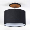 Bassagoda Deckenleuchte 35 cm Naturfarben, Schwarz, 1-flammig