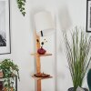 Venor Stehleuchte 28 cm Braun, Naturfarben, Schwarz, 1-flammig