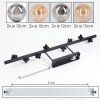 Chehalis Deckenleuchte 10 cm, 12 cm, 15 cm Bernsteinfarben, Rauchfarben, 8-flammig