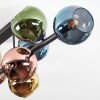 Koyoto Deckenleuchte Glas 15 cm Blau, Gold, Grün, Kupferfarben, 10-flammig