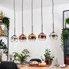 Koyoto Pendelleuchte Glas 15 cm Naturfarben, Schwarz, 5-flammig Koyoto Pendelleuchte Glas 15 cm Naturfarben, Schwarz, 5-flammig