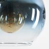 Koyoto Hängeleuchte Glas 20 cm Blau, Gold, Grün, Klar, 6-flammig