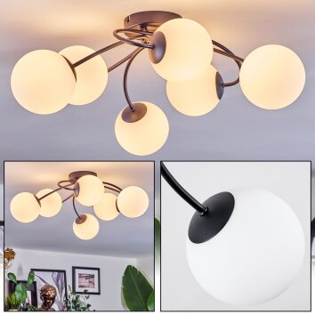 Chehalis Deckenleuchte 12 cm Weiß, 6-flammig