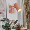 Javel Wandleuchte Rosa, Weiß, 1-flammig