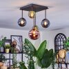 Chehalis Deckenleuchte Glas 10 cm, 12 cm, 15 cm Blau, Grün, Kupferfarben, 5-flammig