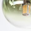 Chehalis Deckenleuchte Glas 10 cm, 12 cm, 15 cm Blau, Grün, Klar, Kupferfarben, 5-flammig
