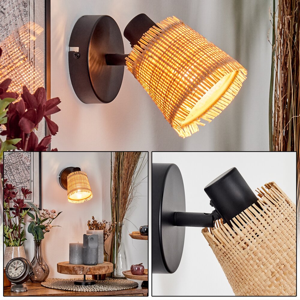 Lindberg Wandleuchte Schwarz, 1-flammig main product photo