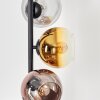 Koyoto Stehleuchte Glas 15 cm Gold, Klar, Kupferfarben, Rauchfarben, 6-flammig