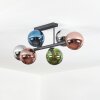 Gastor Deckenleuchte Glas 15 cm Blau, Chrom, Grün, Kupferfarben, Rauchfarben, 6-flammig