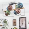 Koyoto Deckenleuchte Glas 15 cm Gold, Schwarz, 8-flammig