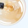 Gastor Deckenleuchte Glas 15 cm Bernsteinfarben, 6-flammig
