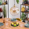 Ripoll Hängeleuchte Glas 30 cm Gold, 1-flammig