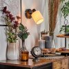 Fallhagen Wandleuchte Schwarz, 1-flammig