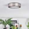 Tavin Deckenleuchte LED Nickel-Matt, 1-flammig