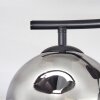 Ripoll Deckenleuchte Glas 15 cm Rauchfarben, 2-flammig
