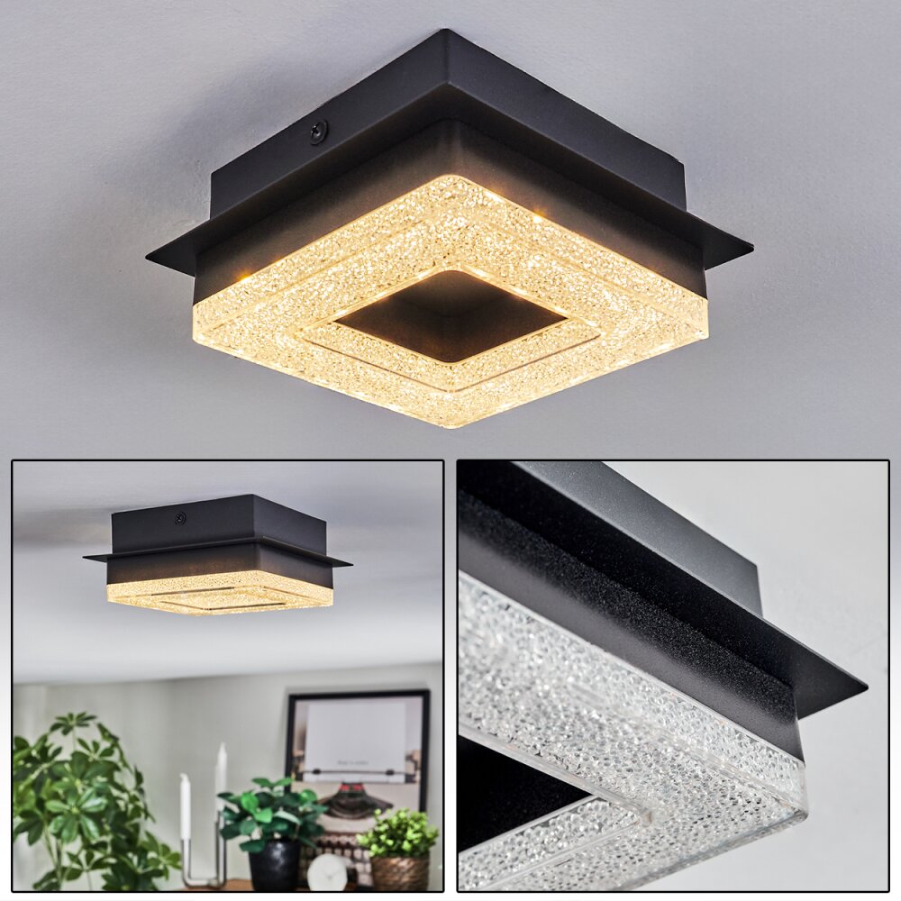 Walon Deckenleuchte LED Schwarz, 1-flammig main product photo