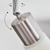 Mirlo Deckenleuchte Chrom, Nickel-Matt, 3-flammig